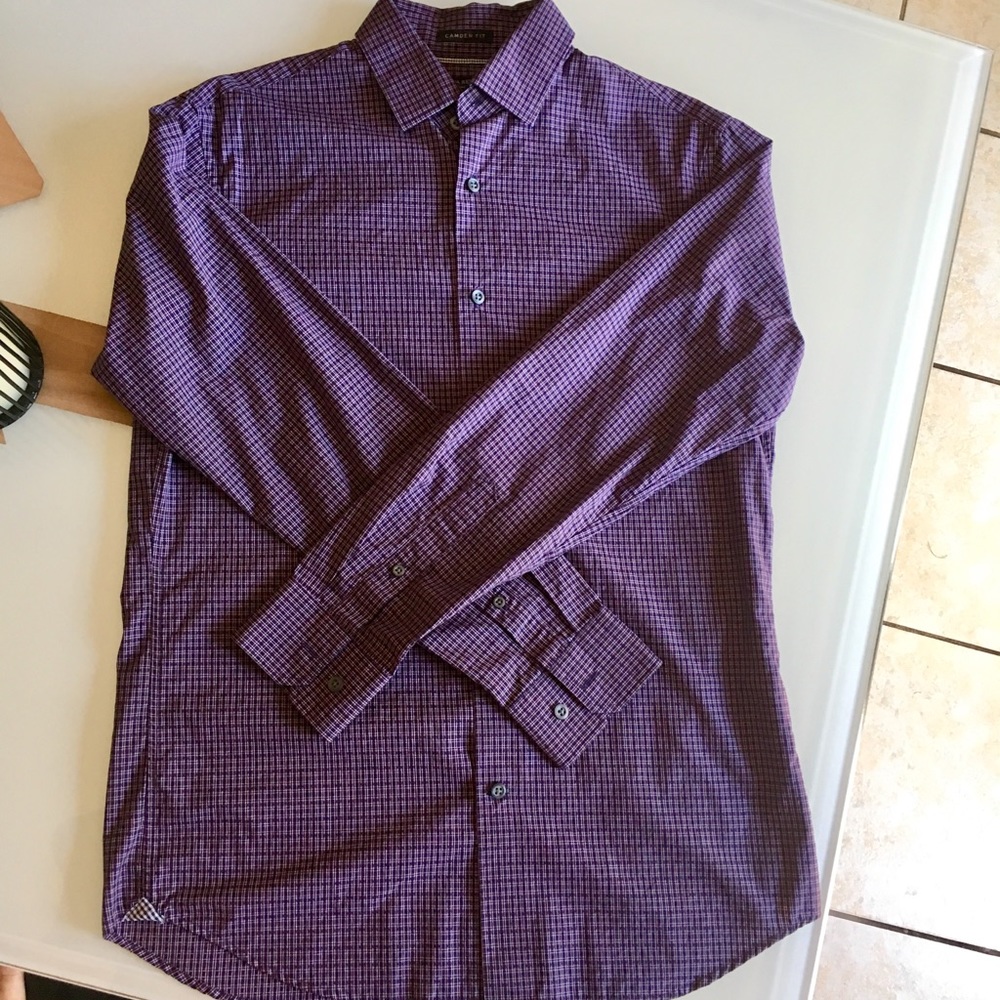 ‼️NEW‼️Banana Republic Mens Non-Iron Plaid Shirt.